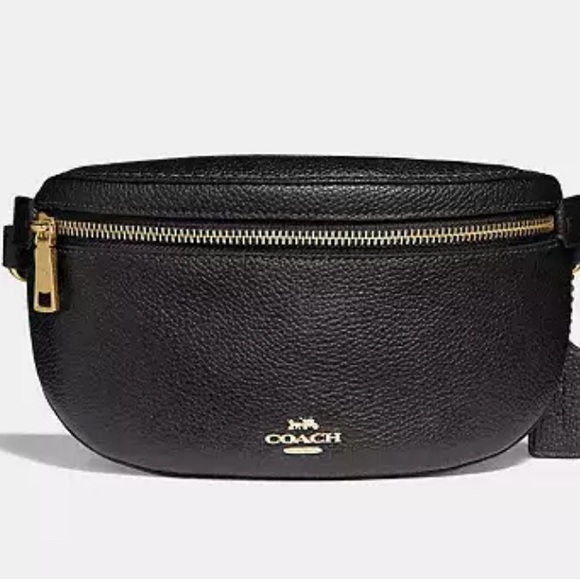 Coach Handbags - Coach pebble leather belt bag